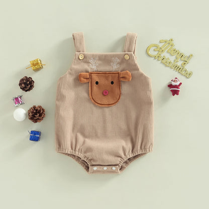 Festive Infant Corduroy Jumpsuit