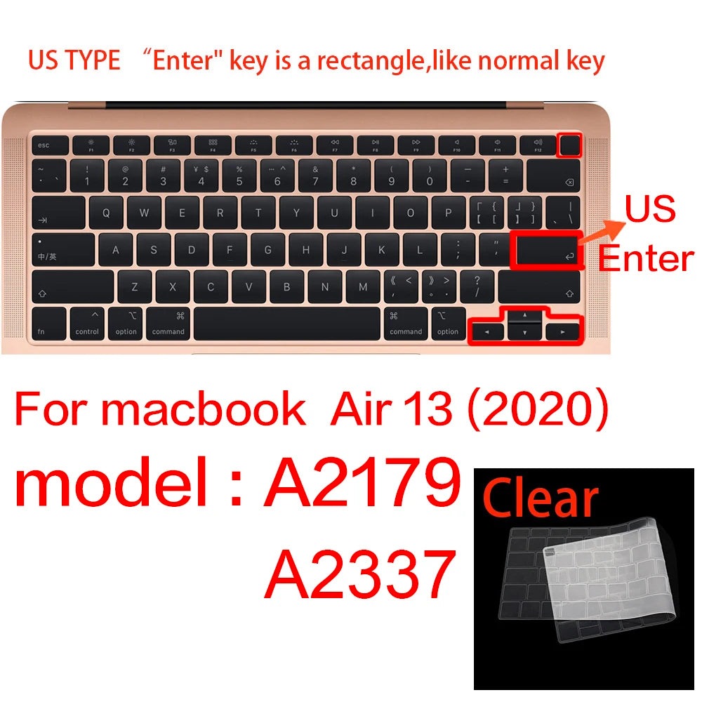 Keys guard for Apple laptop