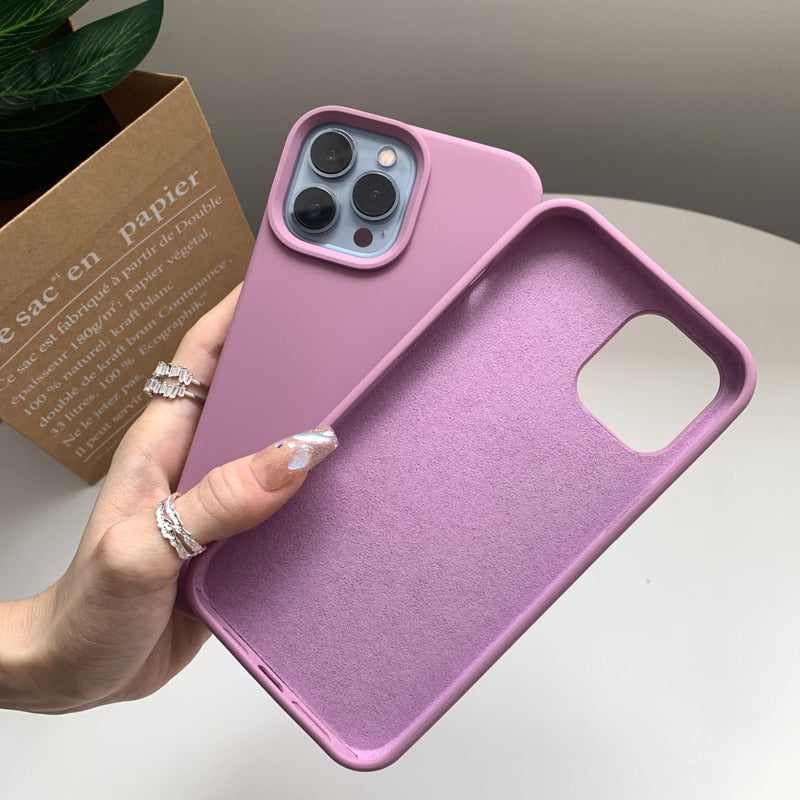 Quality silicone case for iPhone models