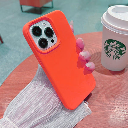 Stylish silicone phone case for iPhone models