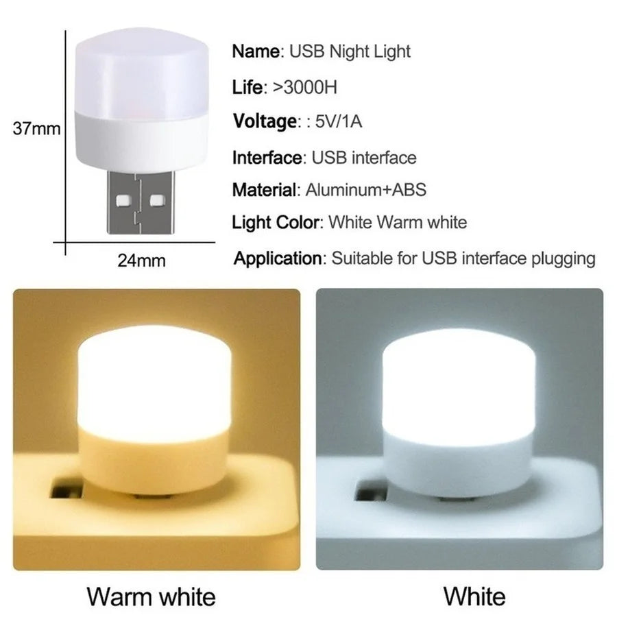 USB Mini Lamp LED Night Light