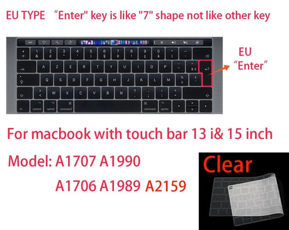 Keyboard protection for MacBook