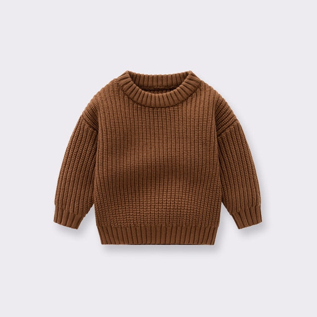 Cable Knit Baby Sweater