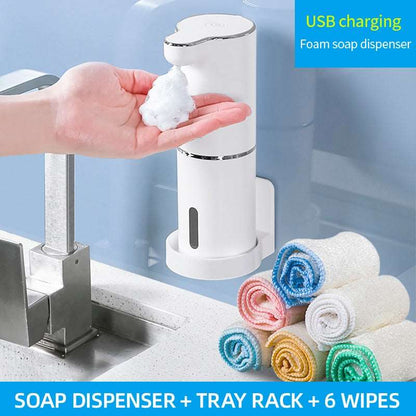 Wall-Mounted Foam Soap Dispenser