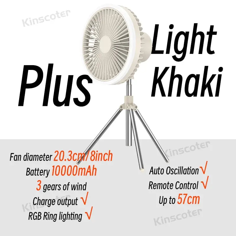 Cordless Camping Fan