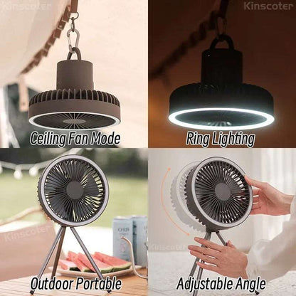 Rechargeable Fan with Car Charger