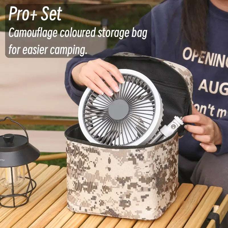 Rechargeable Fan for Outdoor Adventures