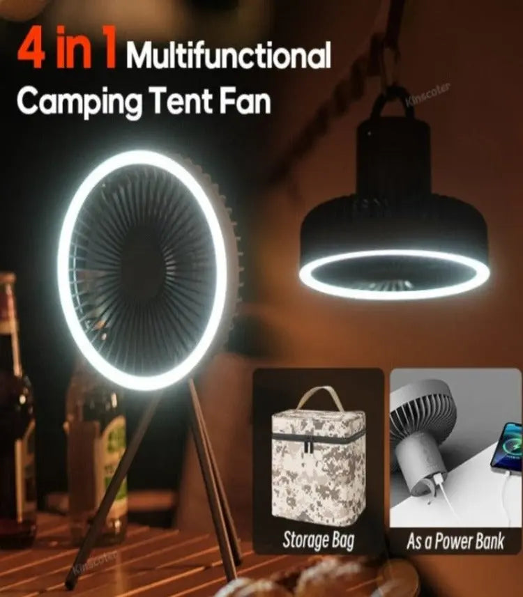 Rechargeable Fan for Hiking