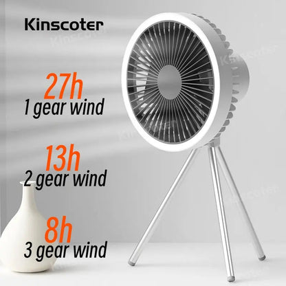 Compact Rechargeable Fan for Camping