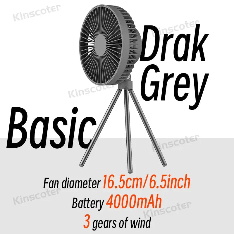 Mini Rechargeable Camping Fan