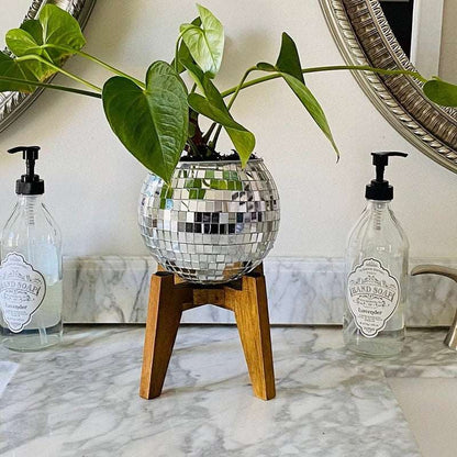 Decorative Disco Ball Vase