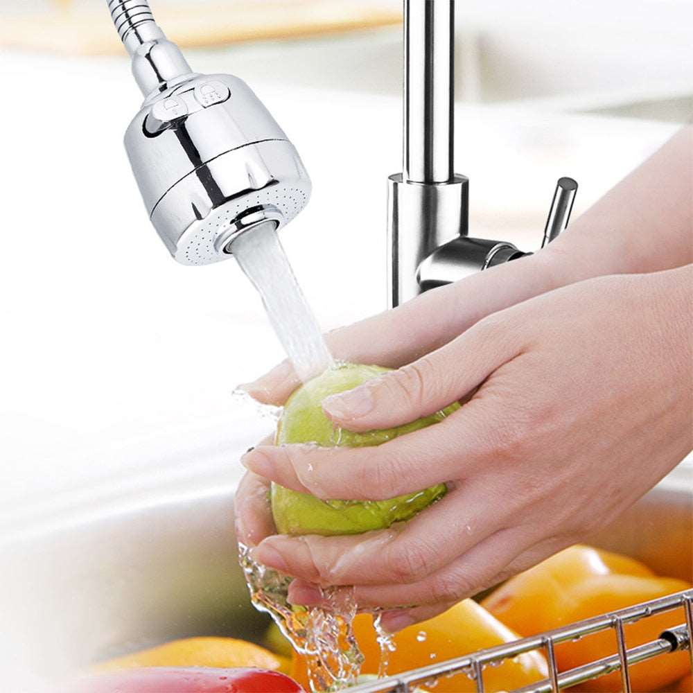 Rotatable kitchen faucet