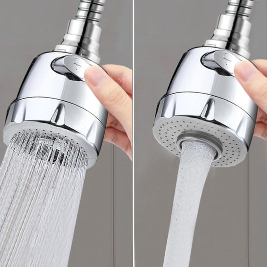 Adjustable water flow faucet