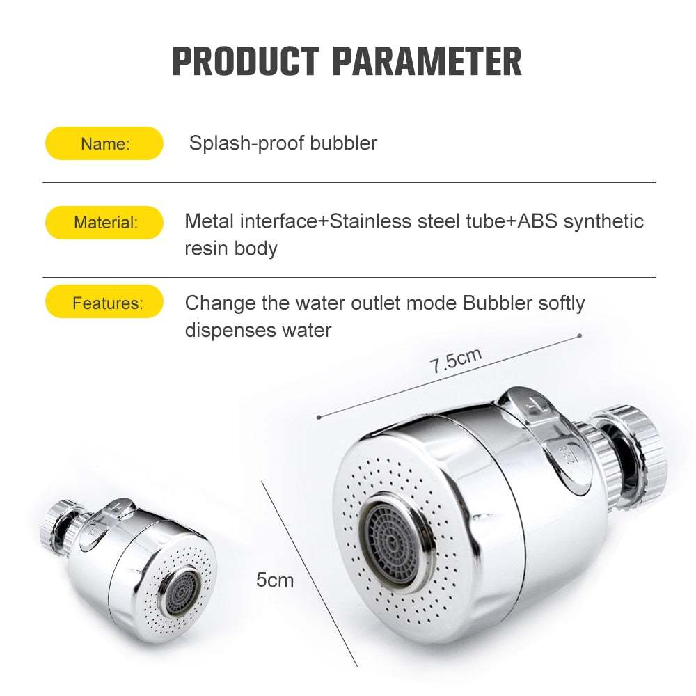 Versatile kitchen sink faucet