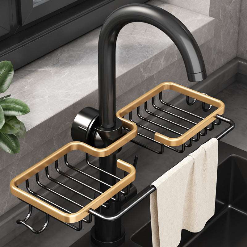 Multi-purpose faucet caddy