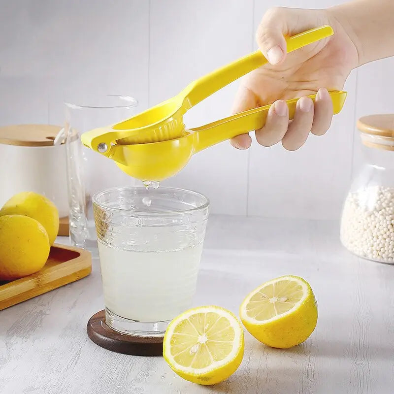 Handheld lemon press