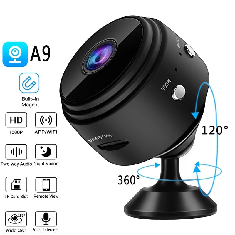 High-definition IP camera with wireless connectivity