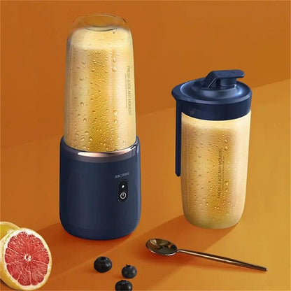 Portable juice machine for convenient juice extraction on the road