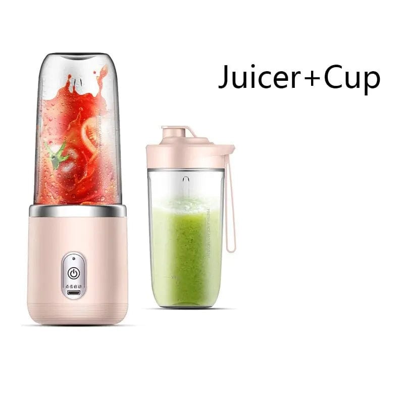 Compact and portable fruit juicer