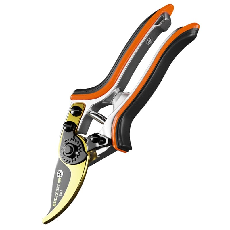 Manual pruning shears for garden maintenance