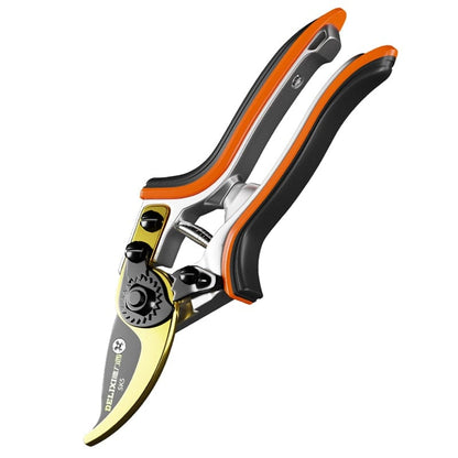 Manual pruning shears for garden maintenance