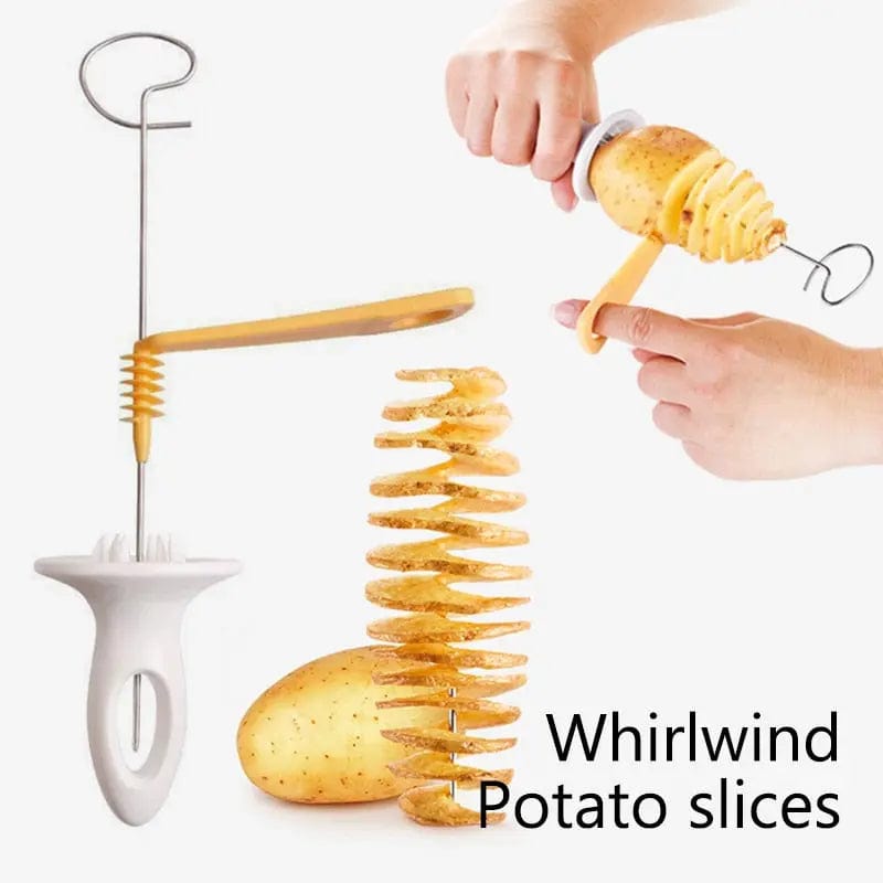 Rotating Potato Slicer