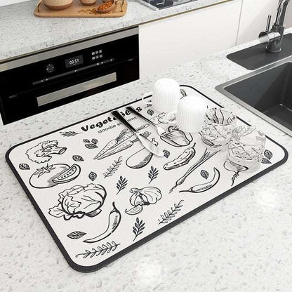 Ultra-Absorbent Sink Pad