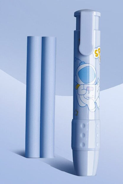 RETRACTABLE ERASABLE PEN in black