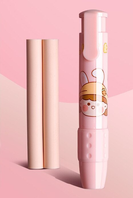 Retractable pen for neat and tidy writing