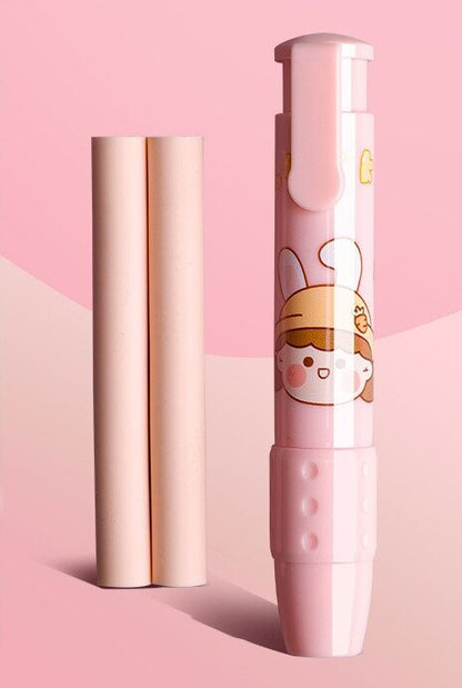 Retractable pen for neat and tidy writing